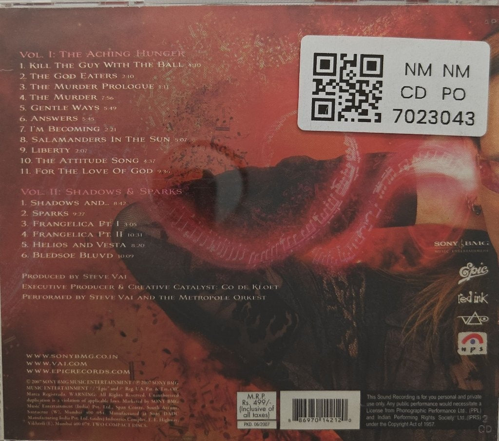 Steve Vai - Sound Theories Vol. I & II (CD) (2)