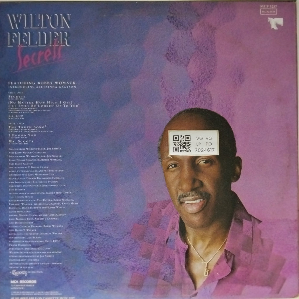 Wilton Felder - Secrets (Vinyl)