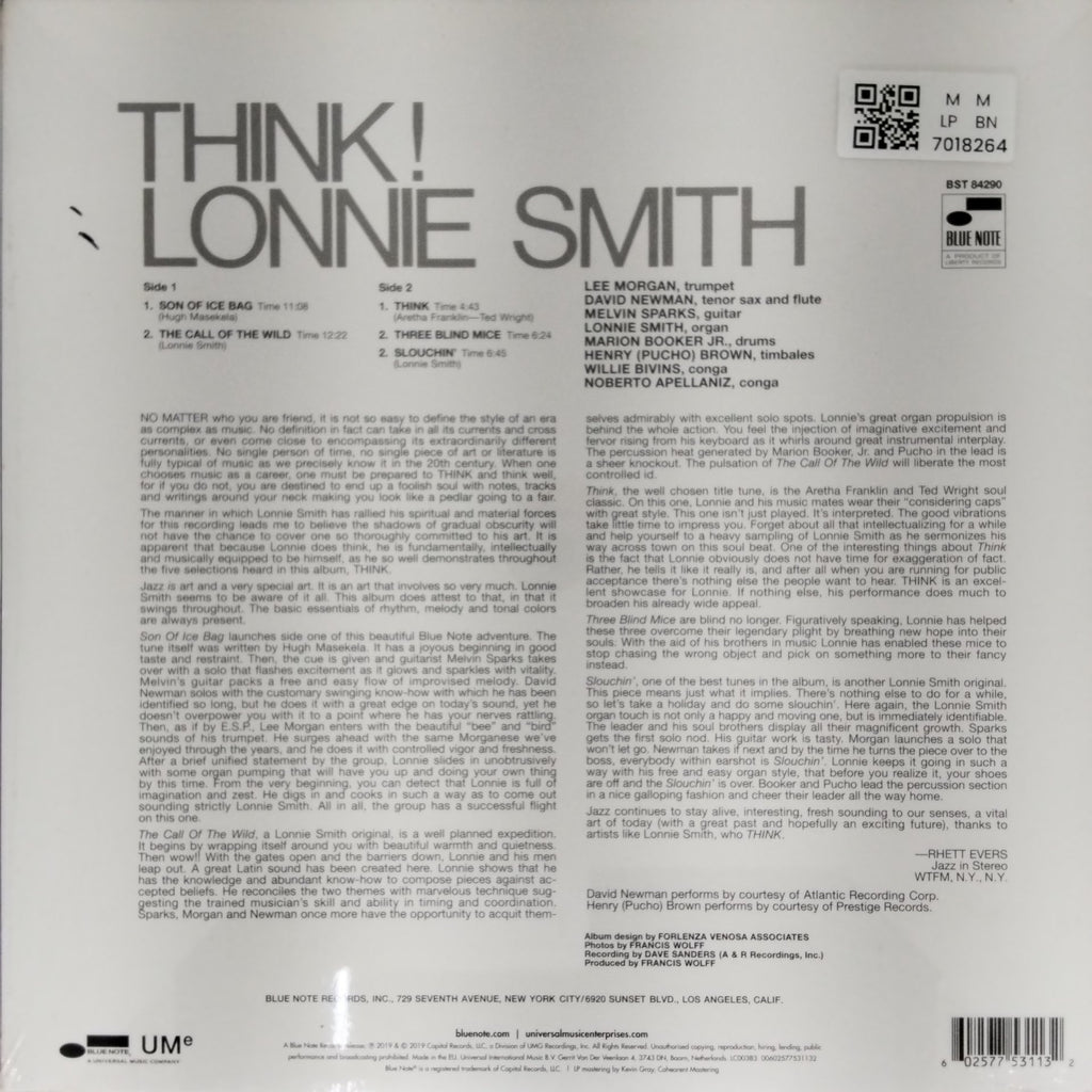 Lonnie Smith - Think! (Vinyl)