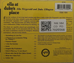 Ella Fitzgerald, Duke Ellington - Ella at Duke's Place (CD)
