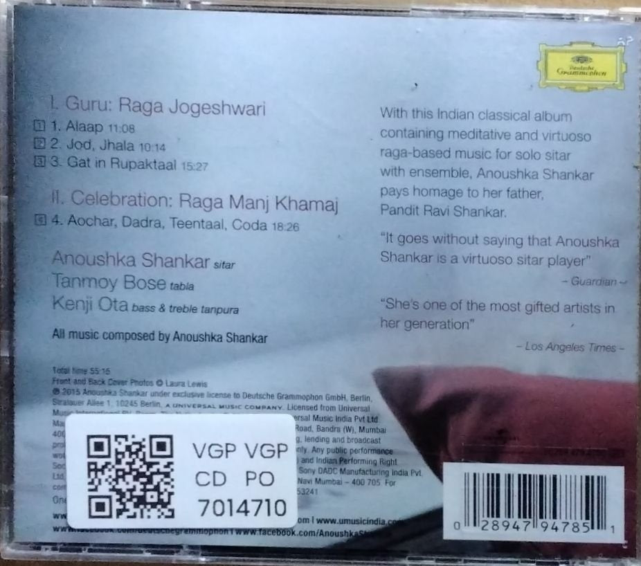Anoushka Shankar - Self Titled (CD)