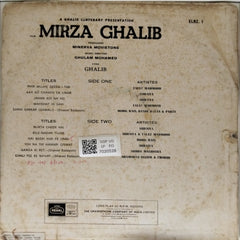 Ghulam Mohamed - Mirza Ghalib (Vinyl)