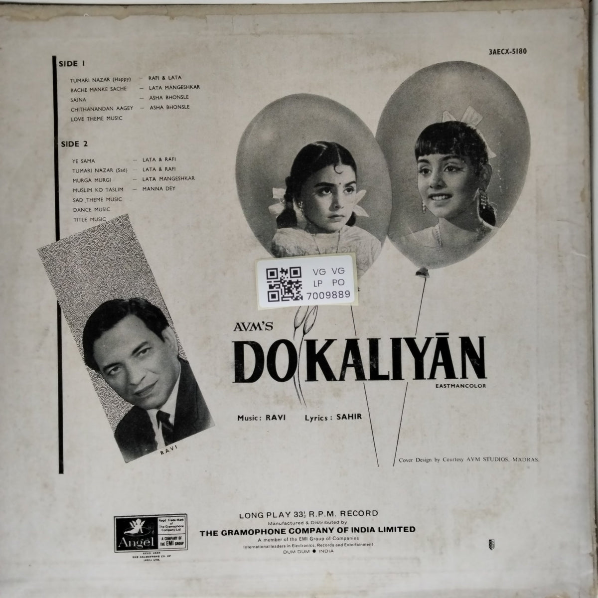 Ravi - Do Kaliyan (Vinyl)