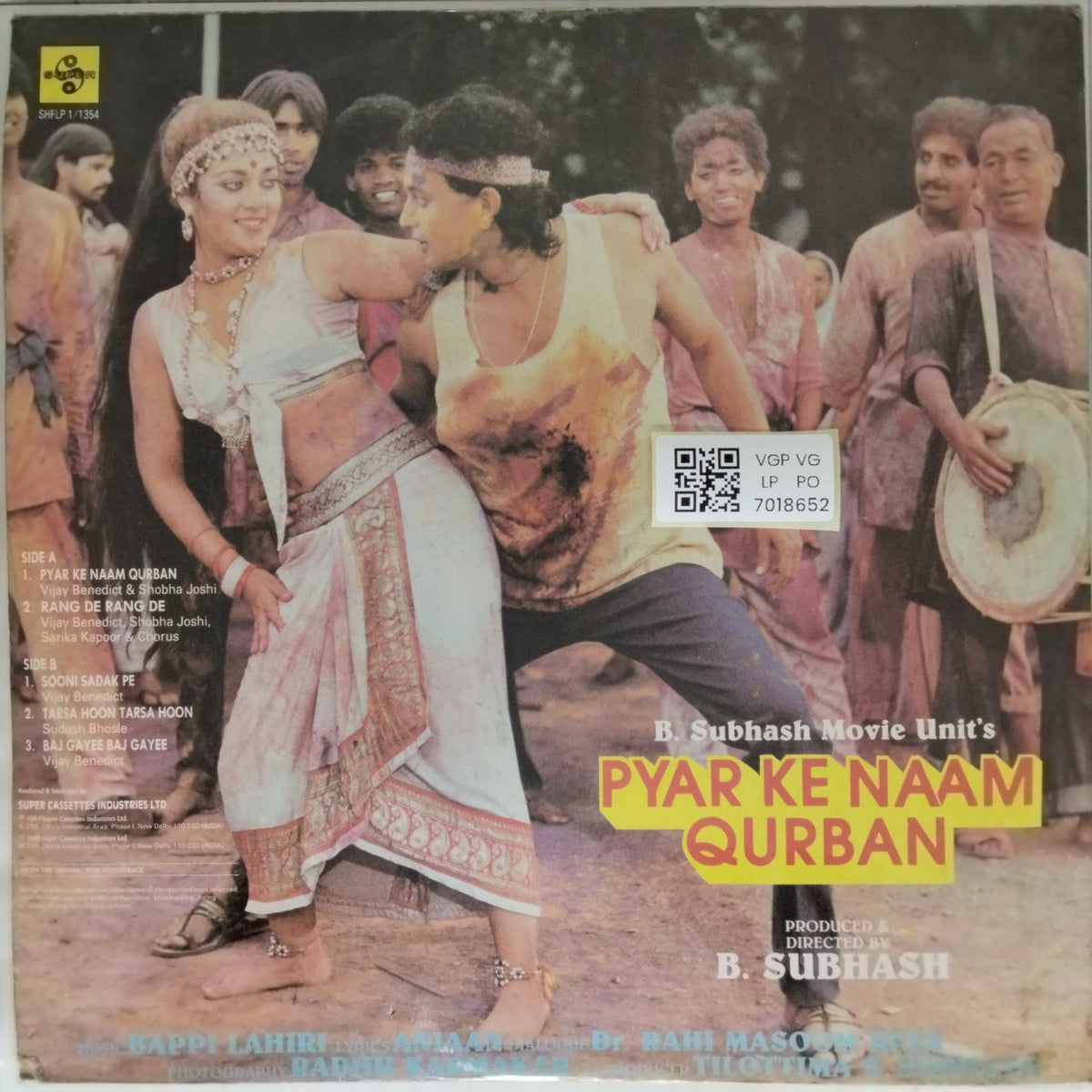 Bappi Lahiri - Pyar Ke Naam Qurban (Vinyl)