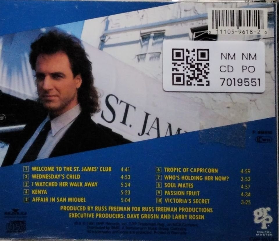 Rippingtons - Welcome to the St. James' Club (CD)