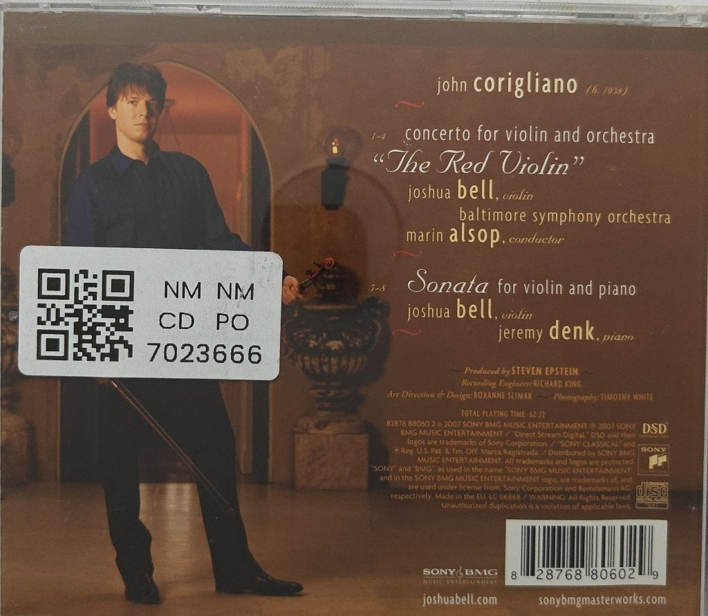 Joshua Bell, John Corigliano - The Red Violin Concerto (CD)
