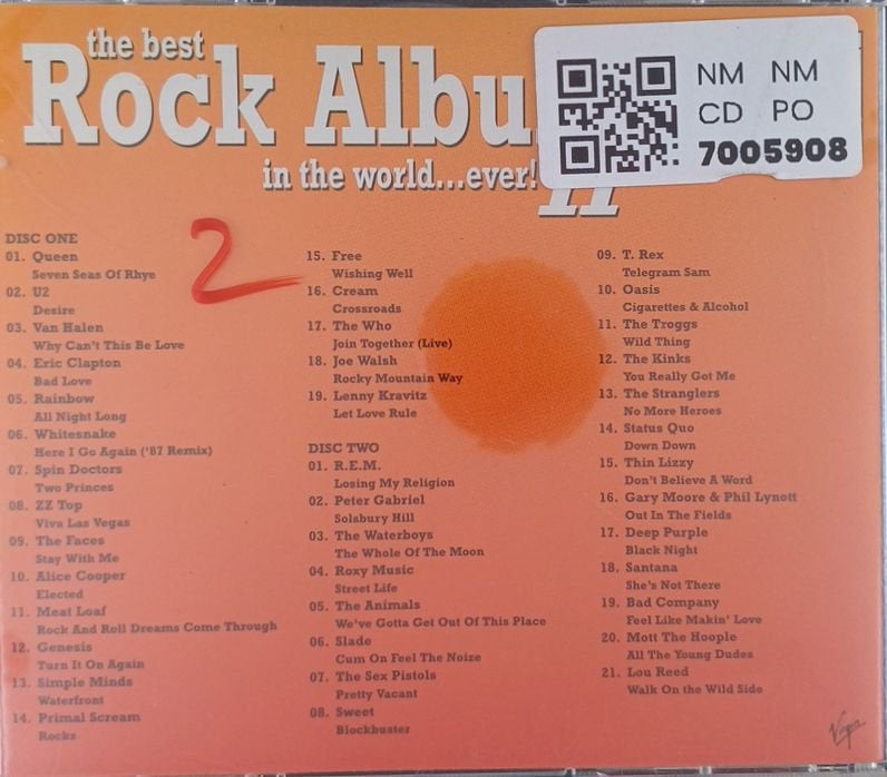 Various - The Best Rock Album in the World...Ever! II (CD) (2)