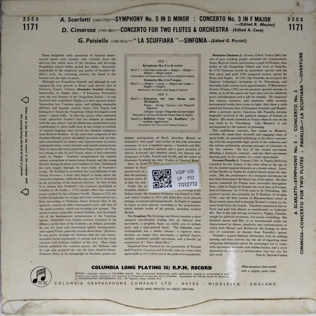 Franco Caracciolo - Orchestra Alessandro Scarlatti (Vinyl)