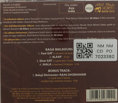 Rash Behari Datta - 20 Sitars (CD)