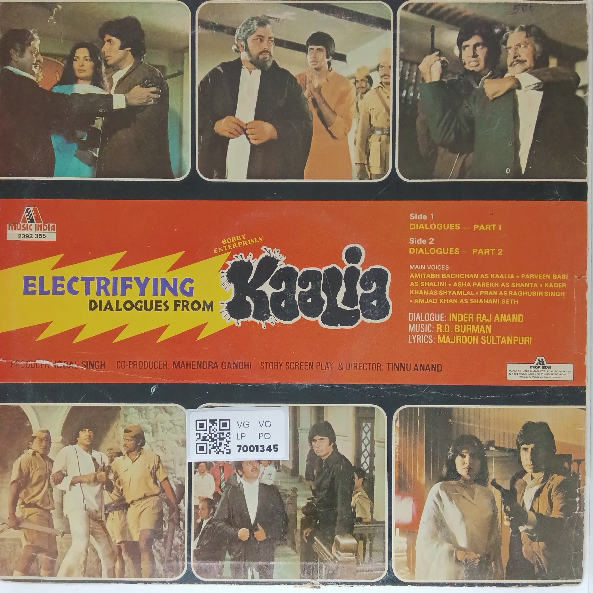 R.D. Burman - Electrifying Dialogues from Kaalia (Vinyl)