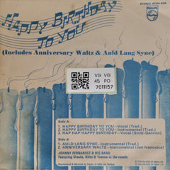 Johnny Fernandez & His Band - Happy Birthday To You (45-RPM)