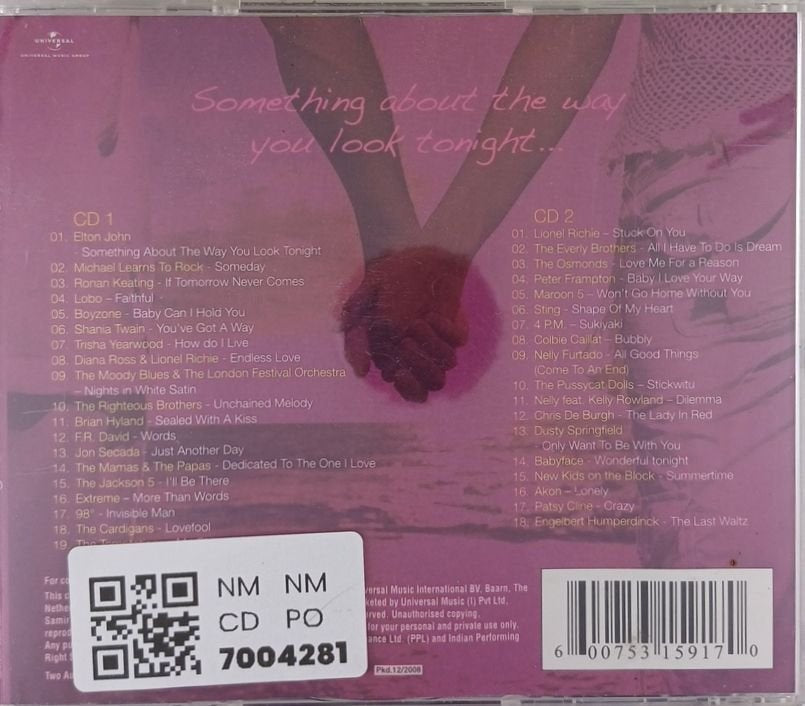 Various - Something about the way you look tonight (CD) (2)