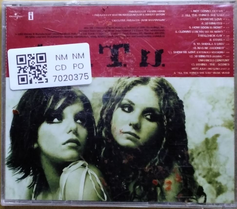 t.A.T.u - 200 KM/H in the Wrong Lane (CD)