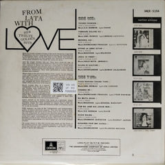 Lata Mangeshkar - From Lata With Love (Vinyl)