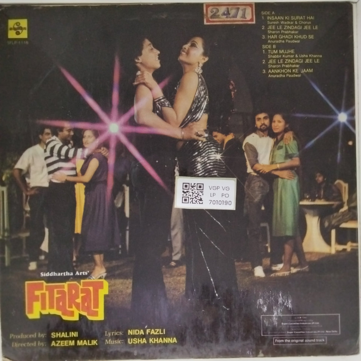 Usha Khanna - Fitarat (Vinyl)