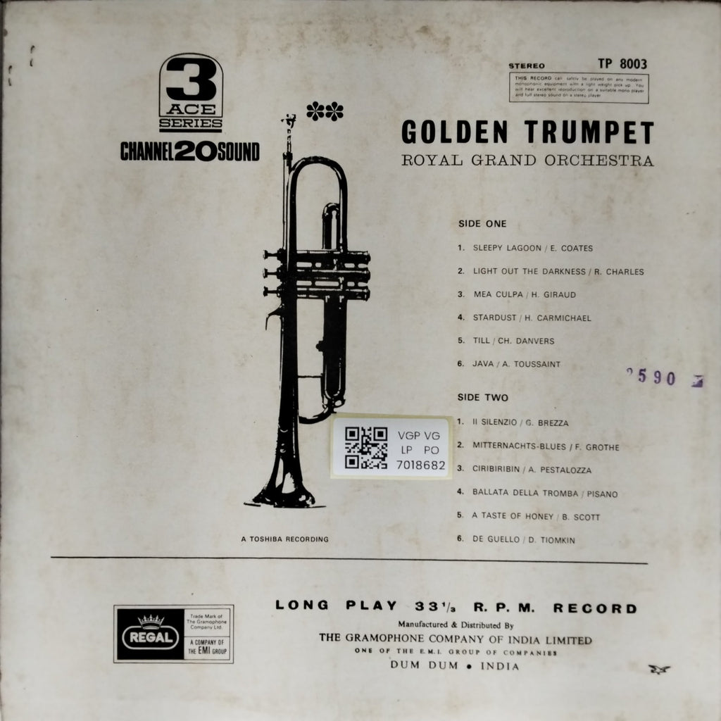 Royal Grand Orchestra - Golden Trumpet (Vinyl)