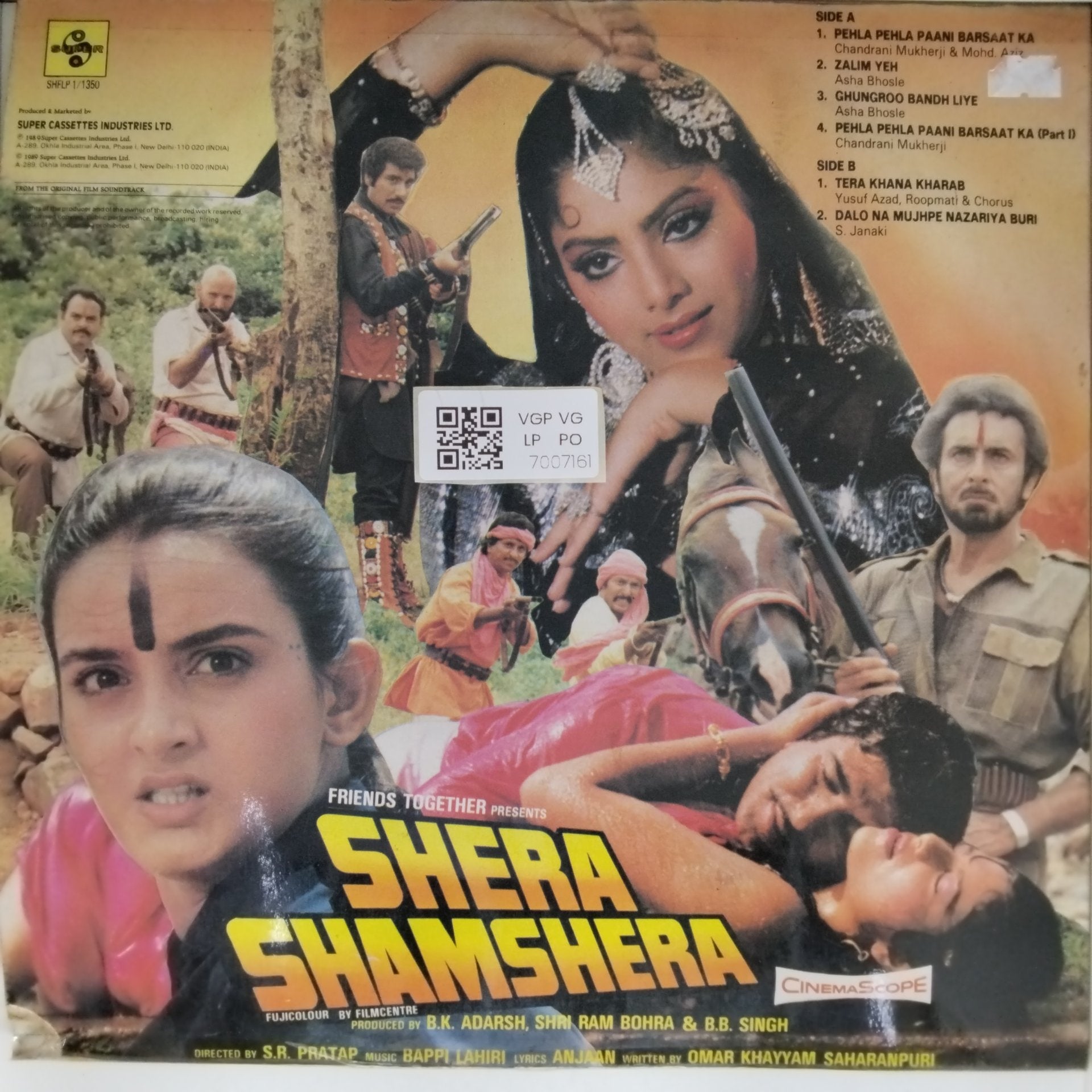 Bappi Lahiri - Shera Shamshera (Vinyl)