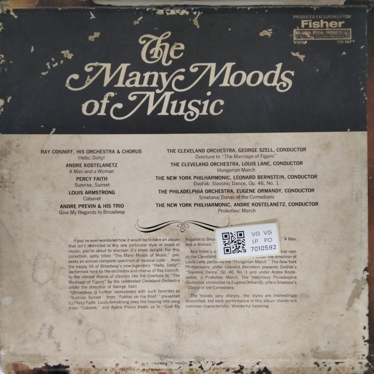 Various - The Many Moods of Music (Vinyl)