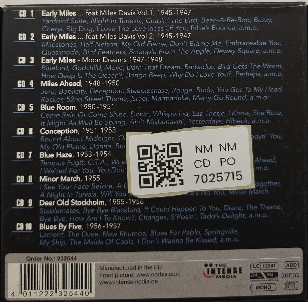 Miles Davis - Out of the Blue (CD) (10)