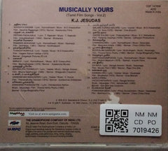K.J. Yesudas - Adhisaya Ragam (Musically Yours - Tamil Film Songs Vol. 2) (CD)