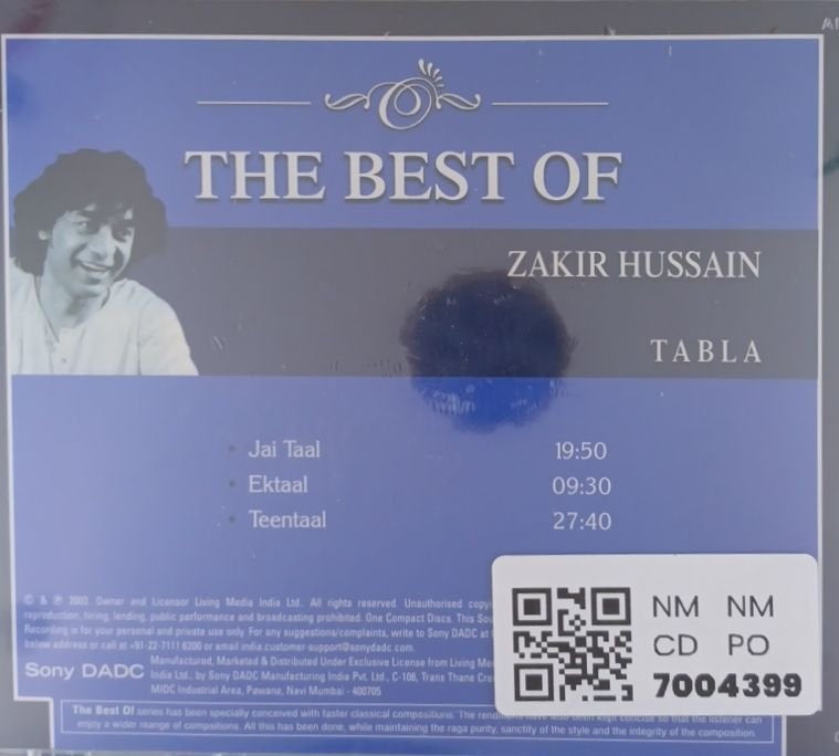 Zakir Hussain - The Best Of (CD)