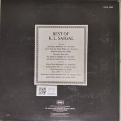 K.L. Saigal - Best of K.L. Saigal (Vinyl)