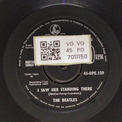 The Beatles - Hold Me Tight / I Saw Her Standing There (45-RPM)