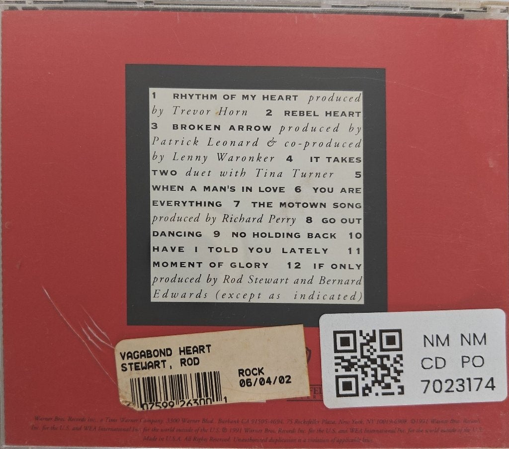 Rod Stewart - Vagabond Heart (CD)