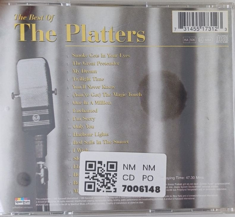Platters - The Best Of The Platters (CD)