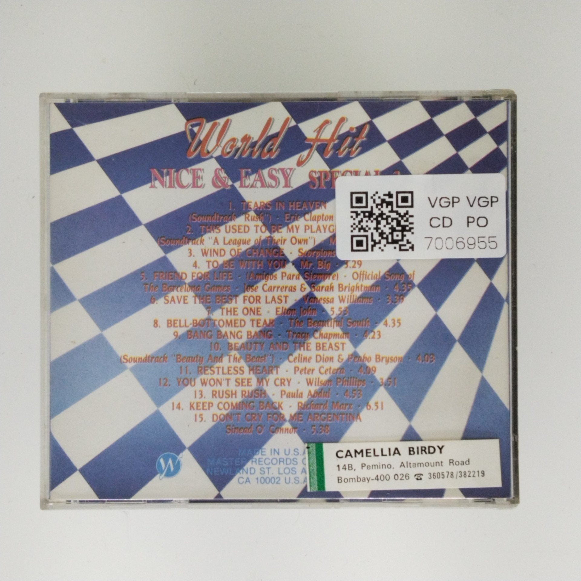 Various - World Hit Nice & Easy Special 3 (CD)