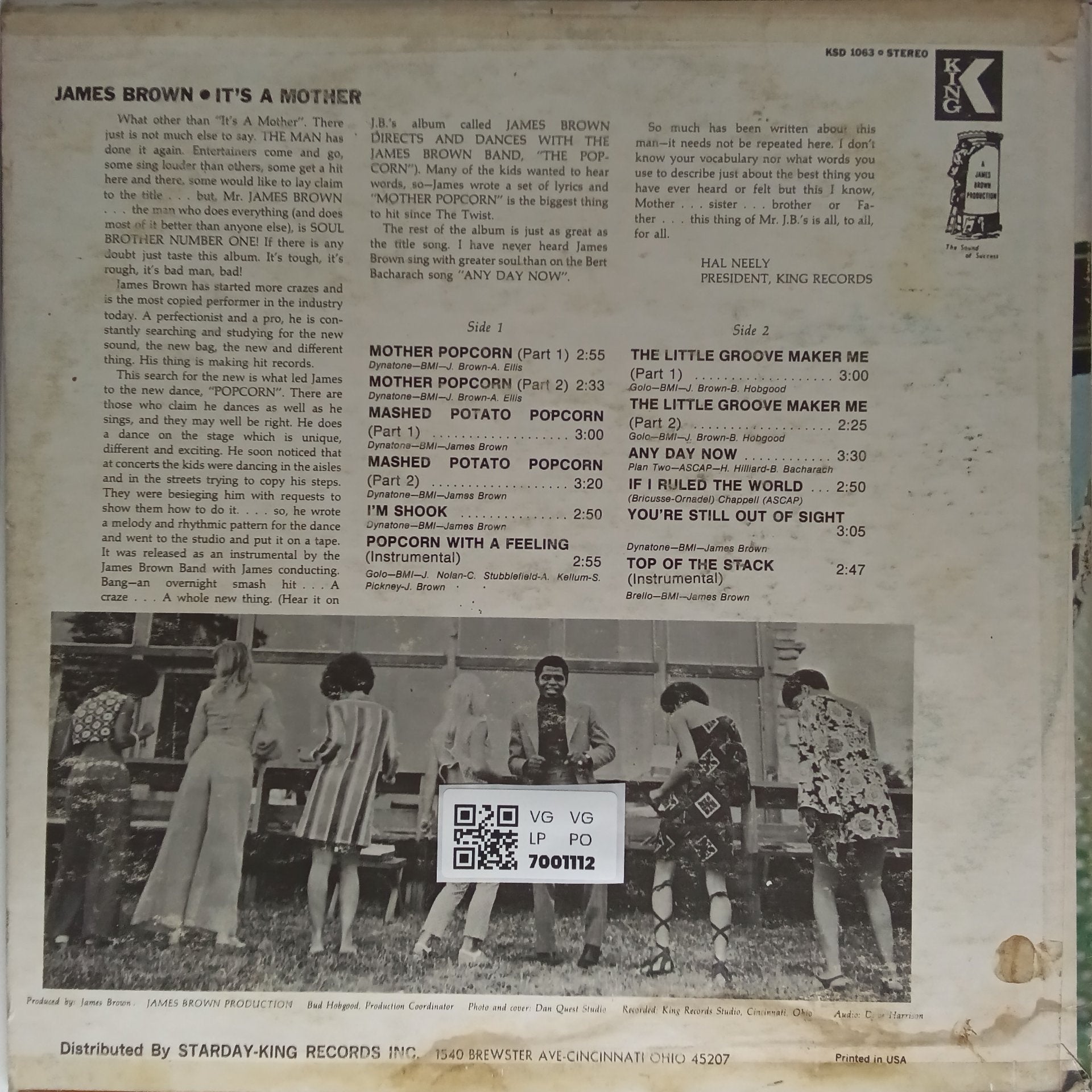 James Brown - It's a Mother (Vinyl)