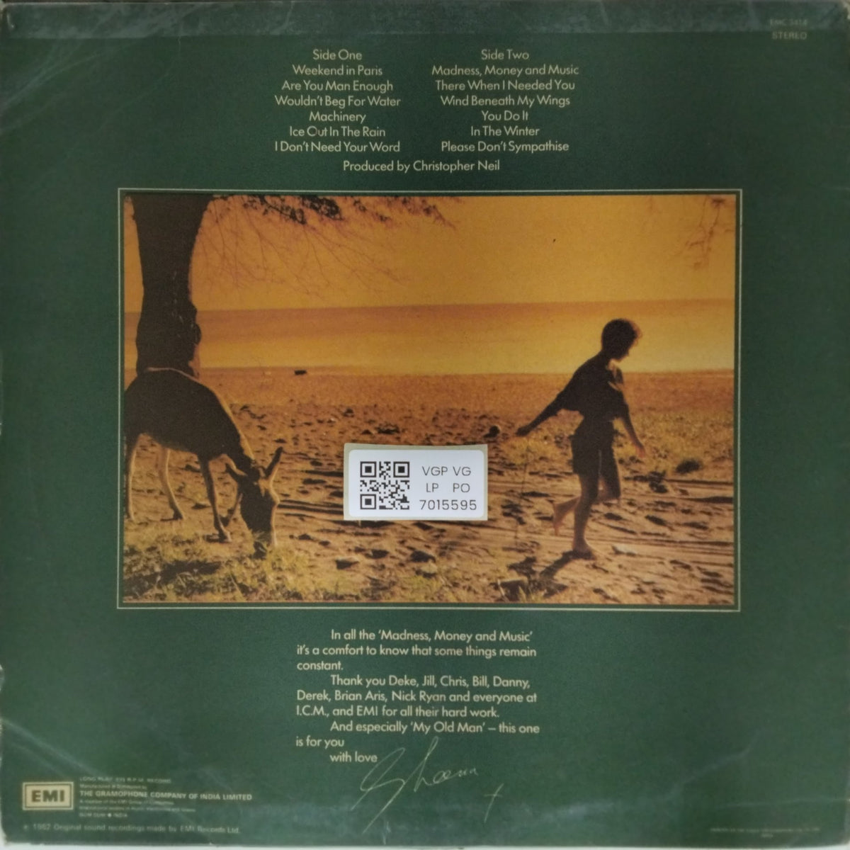 Sheena Easton - Madness Money and Music (Vinyl)