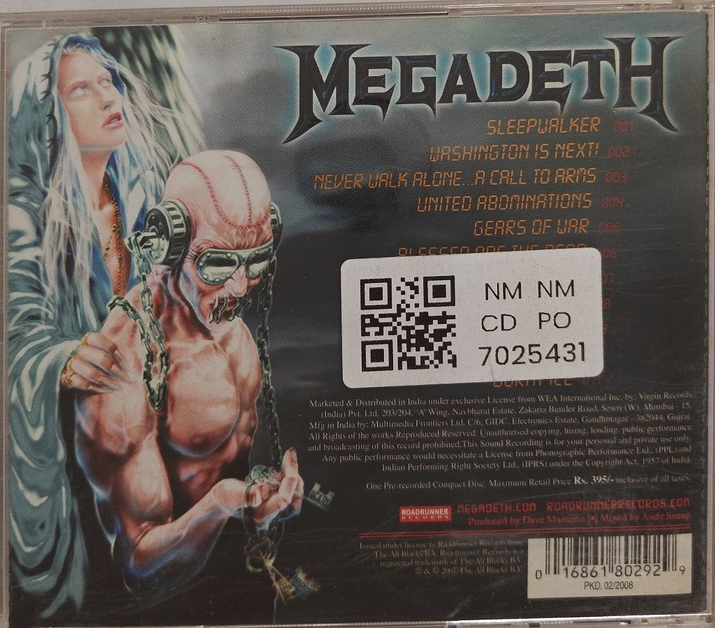 Megadeth - United Abominations (CD)