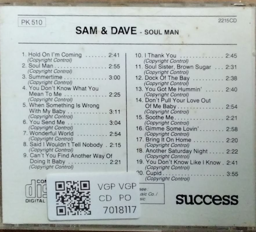 Sam & Dave - Soul Man (CD)