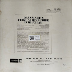 Dean Martin - I Take a Lot of Pride in What I Am (Vinyl)