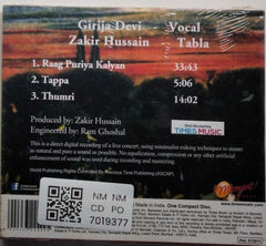 Girija Devi, Zakir Hussain - Self Titled (CD)