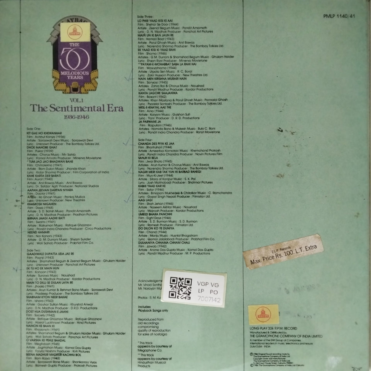 Various - The Sentimental Era (Vinyl)