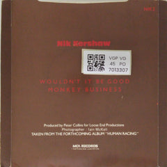 Nik Kershaw - Wouldn't It Be Good (45-RPM)