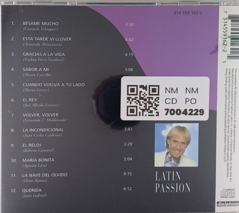 Richard Clayderman - Latin Passion (CD)