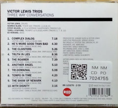 Victor Lewis - Three Way Conversations (CD)