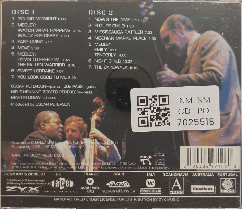 Oscar Peterson Big 4 - Freedom Song (CD) (2)