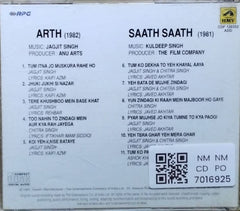 Jagjit Singh, Kuldeep Singh - Saath-Saath / Arth (CD)