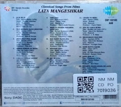 Lata Mangeshkar - Classical Songs From Films (CD)