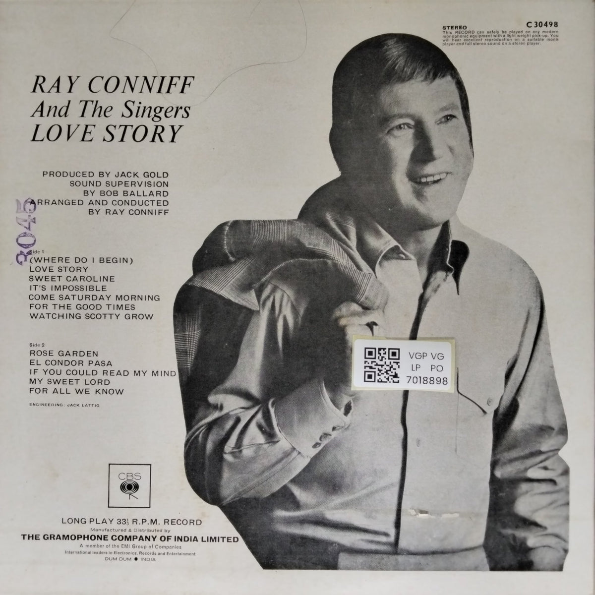 Ray Conniff And The Singers - Love Story (Vinyl)