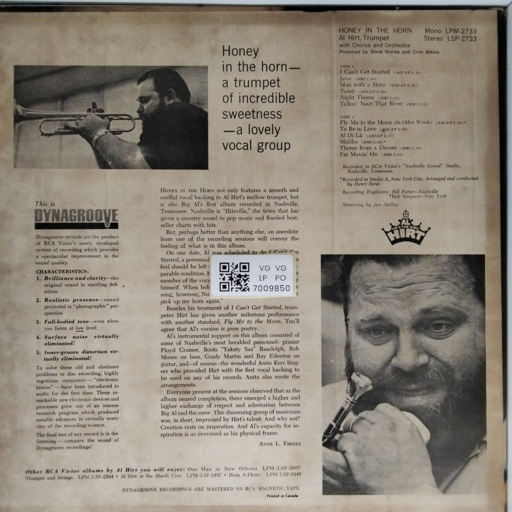 Al Hirt - Honey in the Horn (Vinyl)