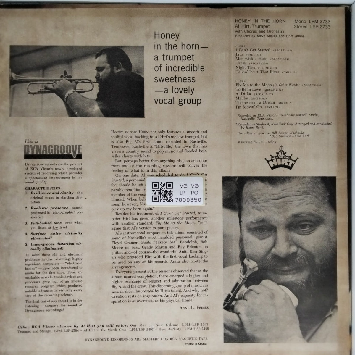 Al Hirt - Honey in the Horn (Vinyl)