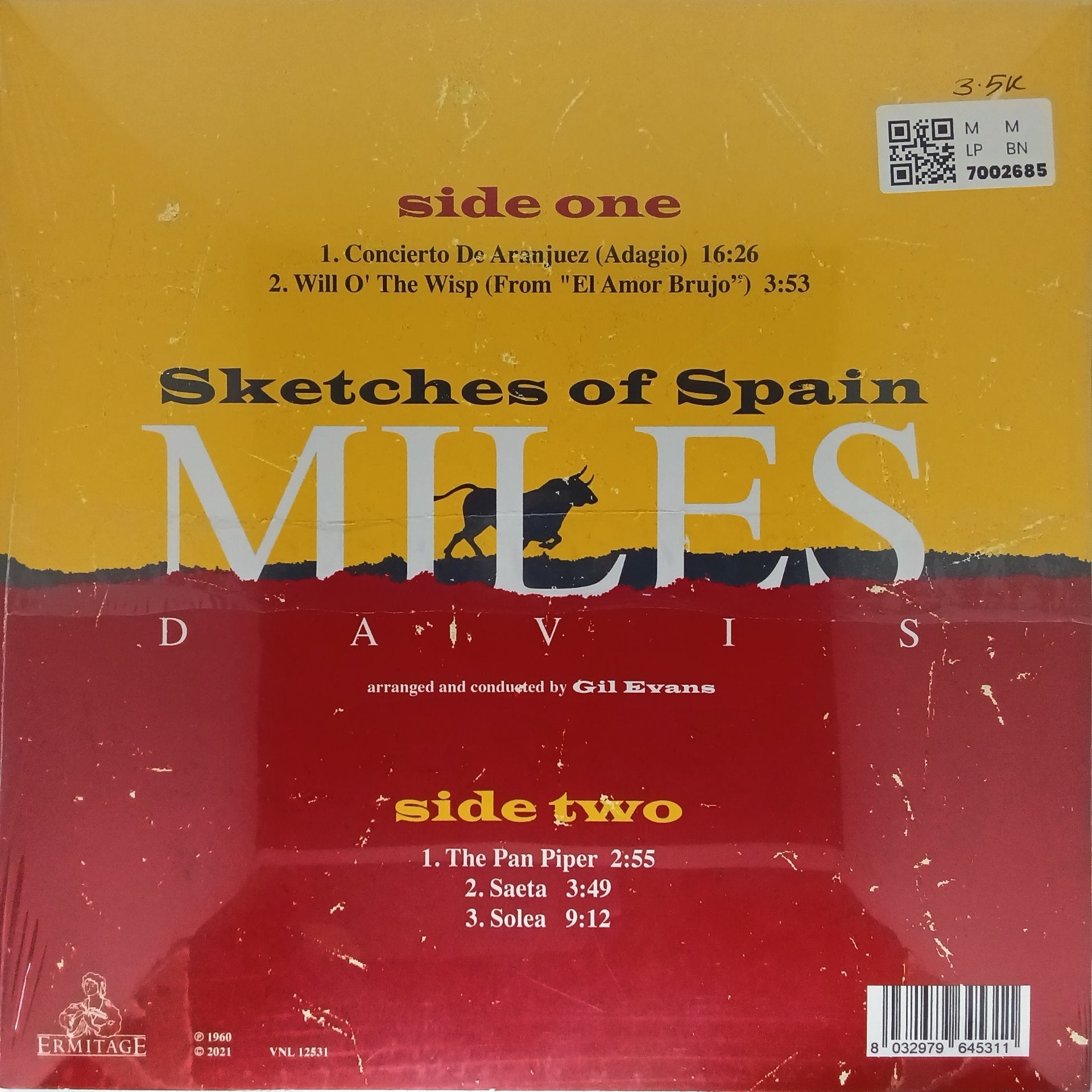 Miles Davis - Sketches of Spain (Vinyl)