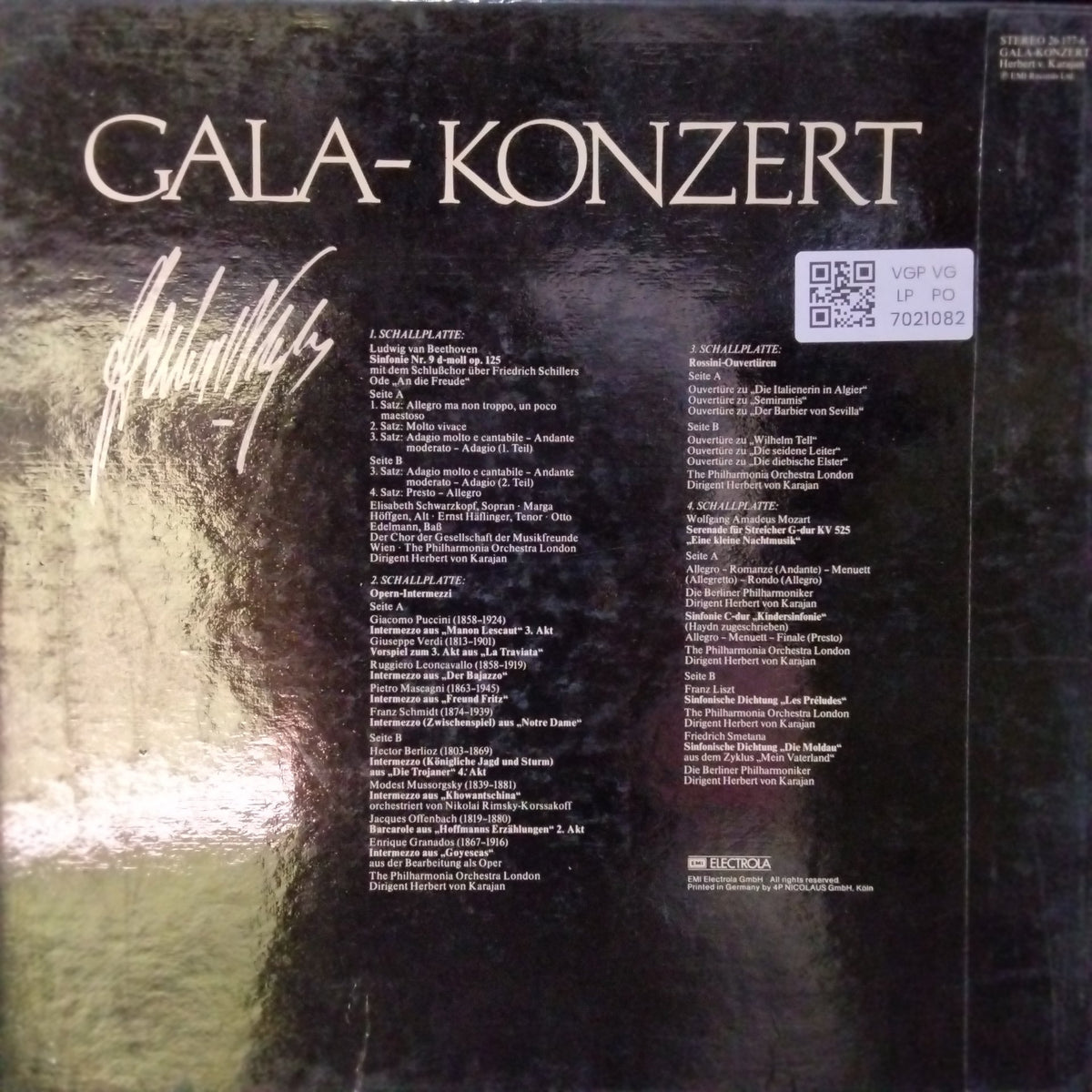 Herbert von Karajan - Gala-Konzert (Vinyl) (4)