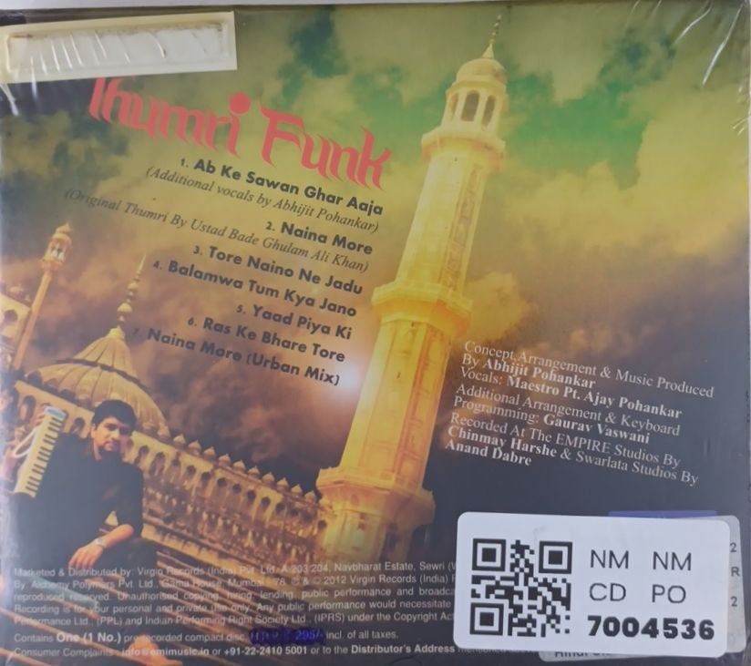 Abhijit Pohankar, Ajay Pohankar - Thumri Funk (CD)