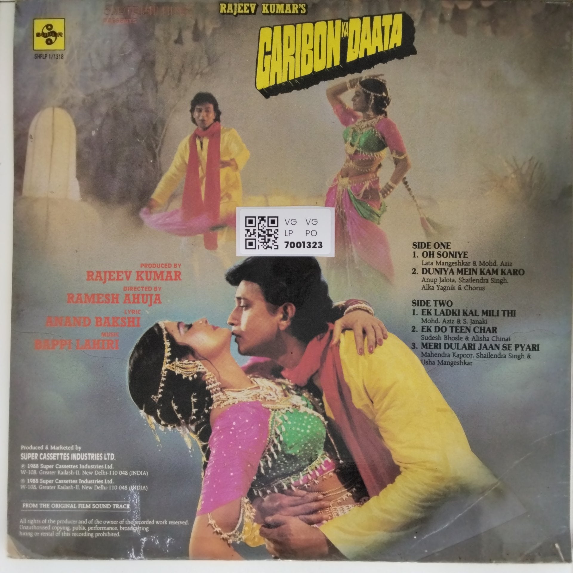 Bappi Lahiri - Garibon Ka Daata (Vinyl)